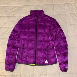 Purple Goose Down Puffer Jacket by Eddie Bauer